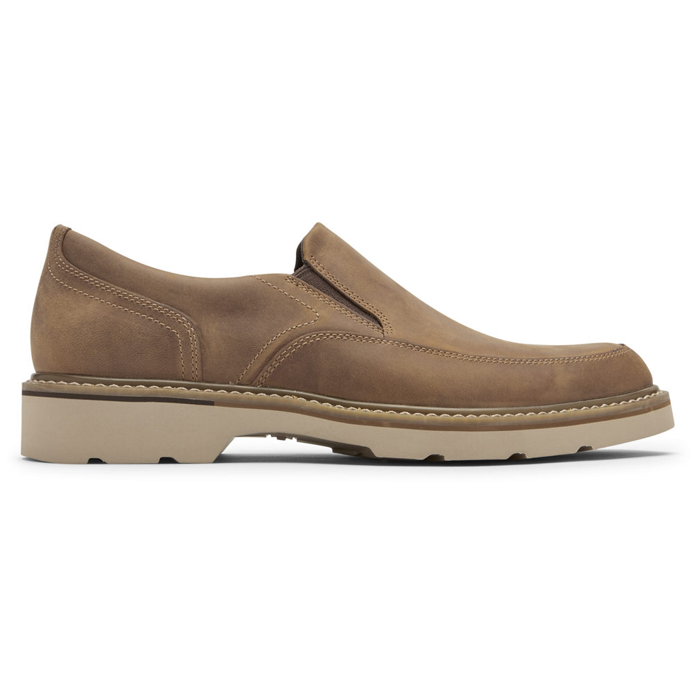 Rockport Slip-Ons Herre Khaki - Charlee Waterproof - XIWU98632